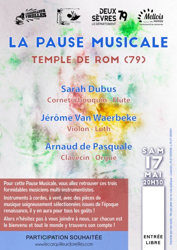 Pause Musicale - Temple de Rom - 20h30