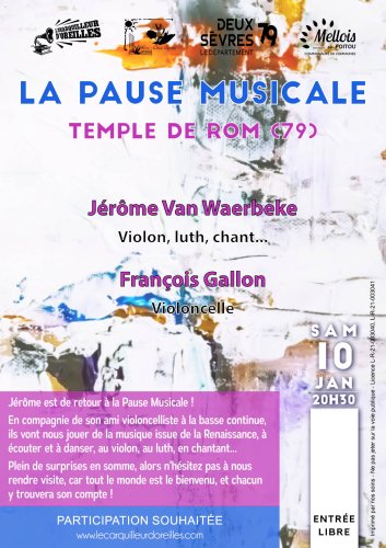 Pause Musicale - Temple de Rom - 20h30