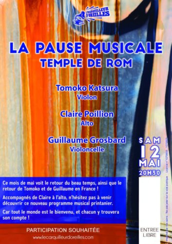 Pause Musicale - Temple de Rom (79) - 20h30