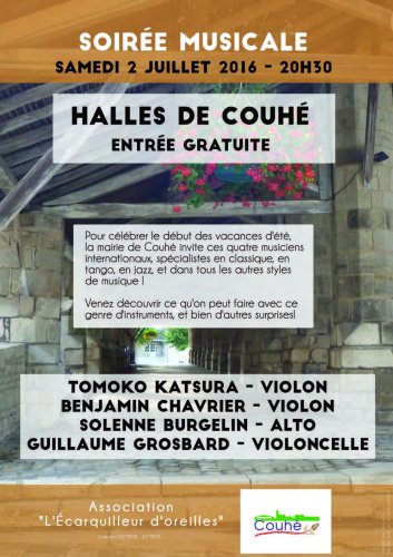 Concert sous les Halles - Couhé