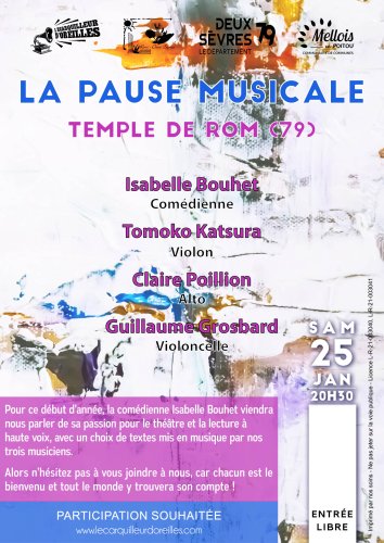 Pause Musicale - Temple de Rom - 20h30