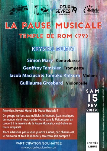 Pause Musicale - Temple de Rom - 20h30
